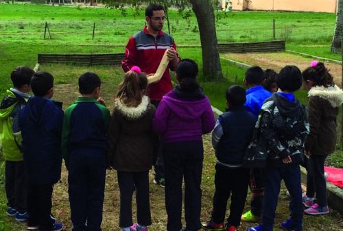 Formación de la calva para el CRA El Pizarral 